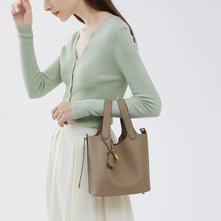 Harper Leather Tote Bag