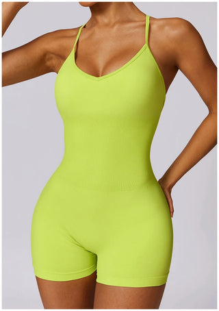 Seamless Scrunch Back Romper