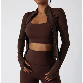 Viral Zip Longsleeve Top